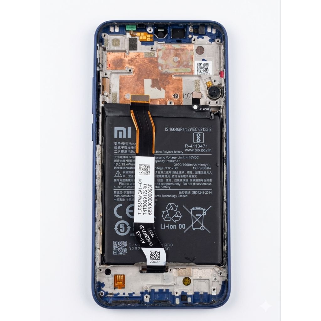 Frame + Baterai Redmi Note 8