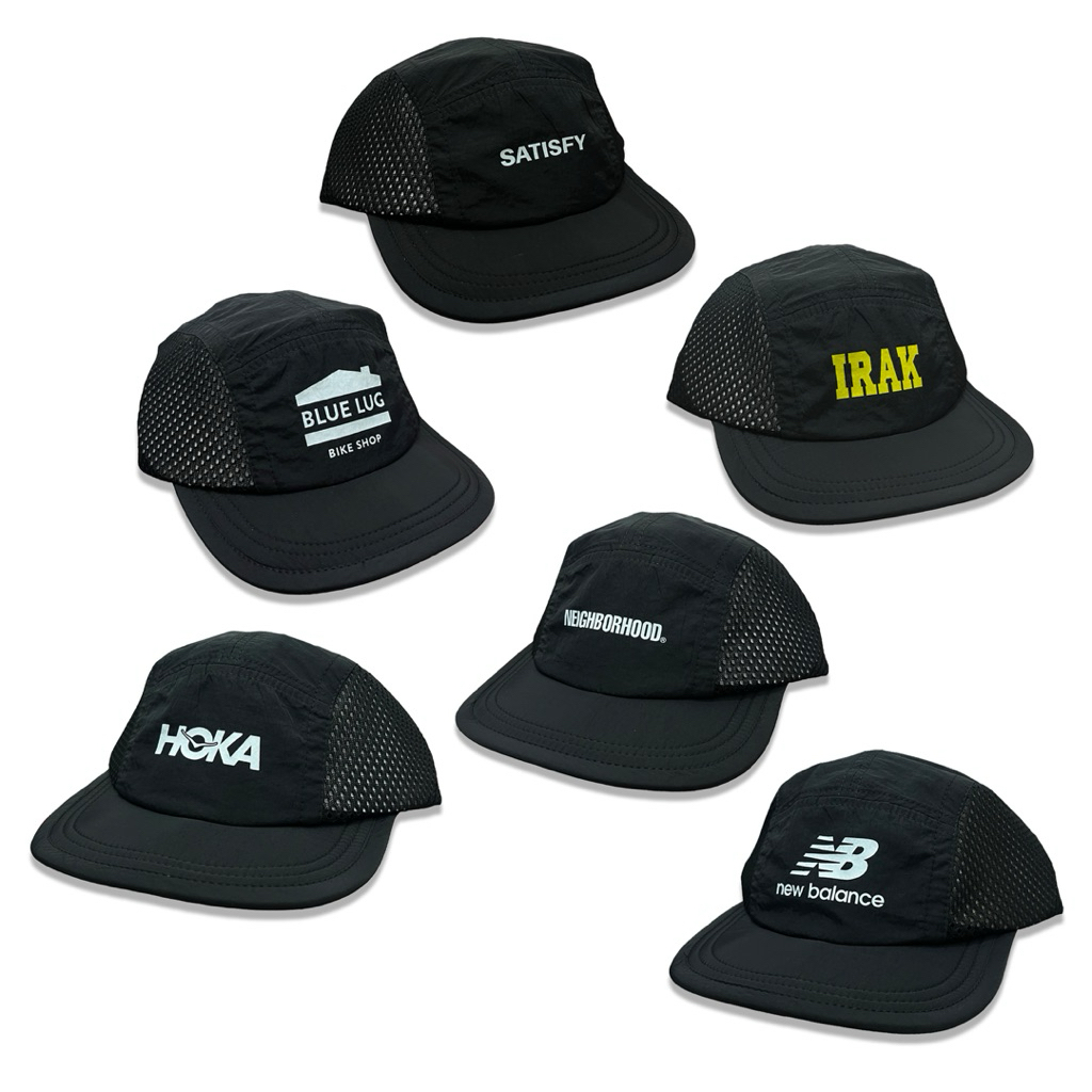 TOPI LARI SEPEDA | RUNNING | CYCLING CAP BRAND IRAK NEIGHBORHOOD NB SATISFY BLUE LUG HOKA IRAK