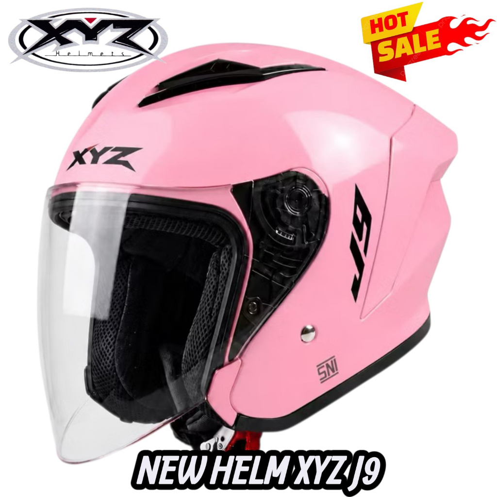 Helm MLA XYZ J5 J9 | Grey Dof SNI | Helm Premium Untuk Pria Dan Wanita Dewasa