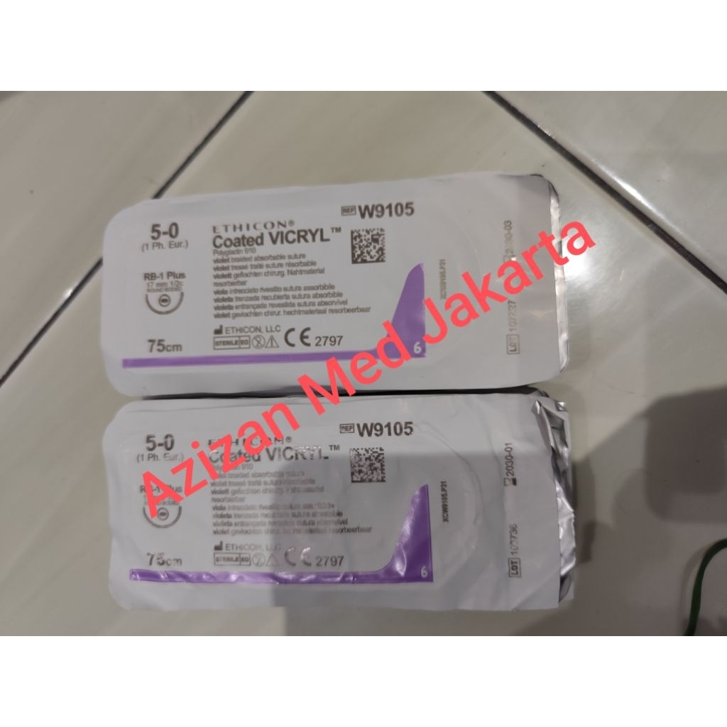 Promo Vicryl 5/0 kode W9105 harga per pc