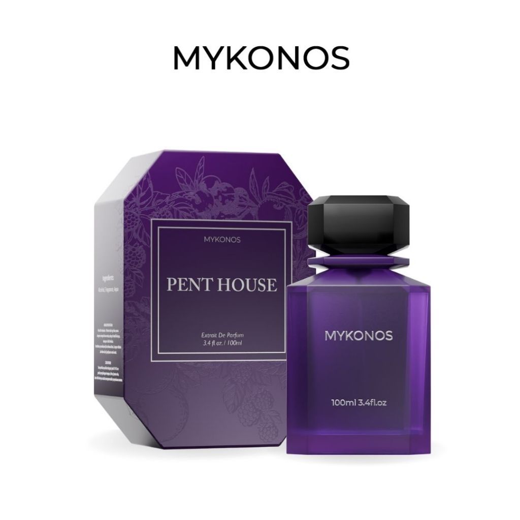 Mykonos - Penthouse Extrait de Parfum 50ml & 100ml Penthouse Parfum Terlaris