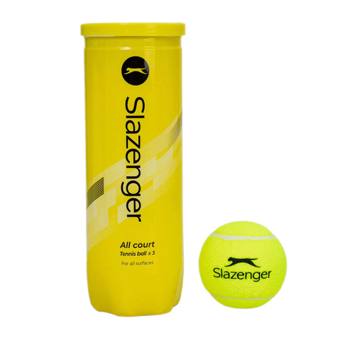 Slazenger Tennis Balls ( Bola Tenis Isi 3 )