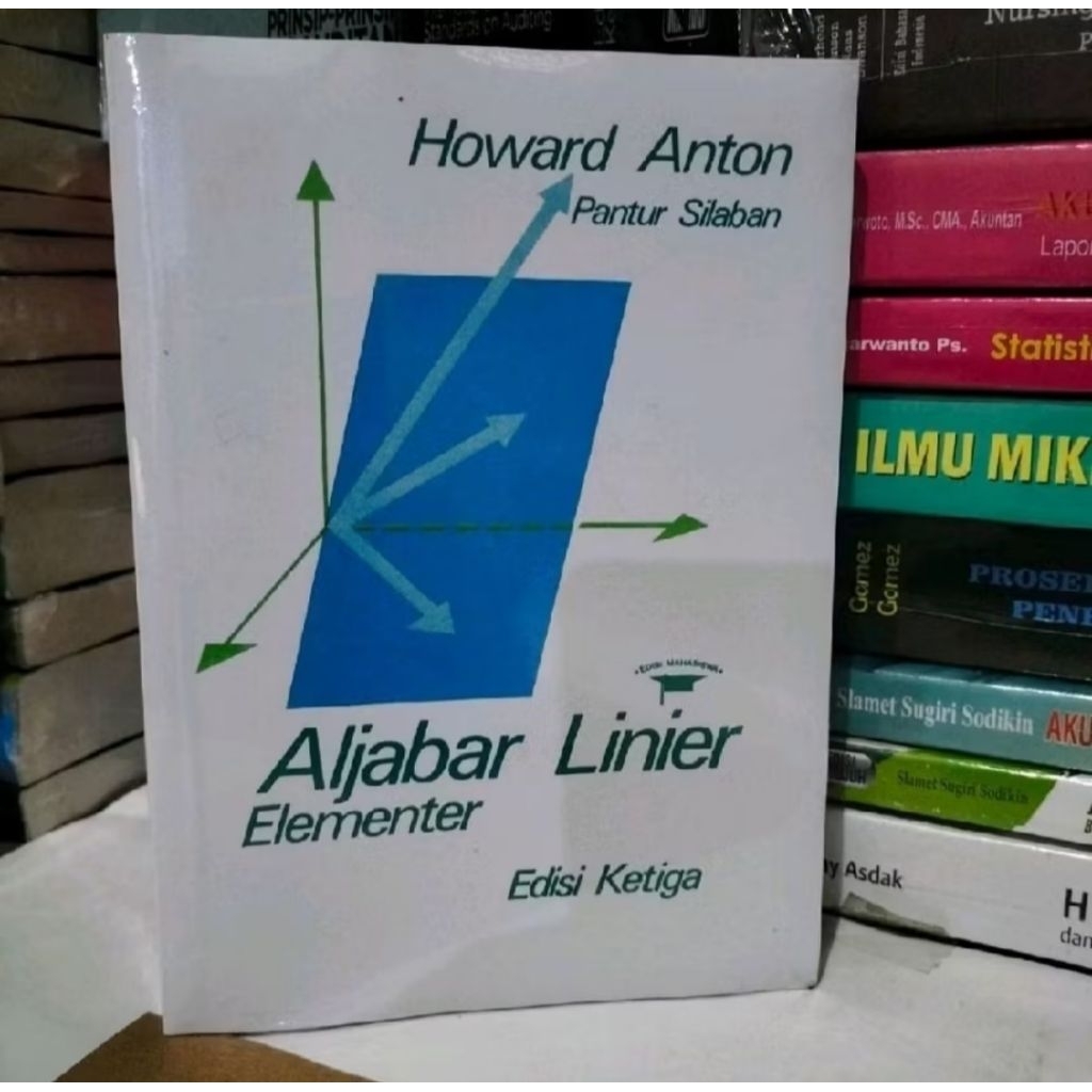 preloved buku ALJABAR LINIER ELEMENTER edisi ketiga - Howard Anton