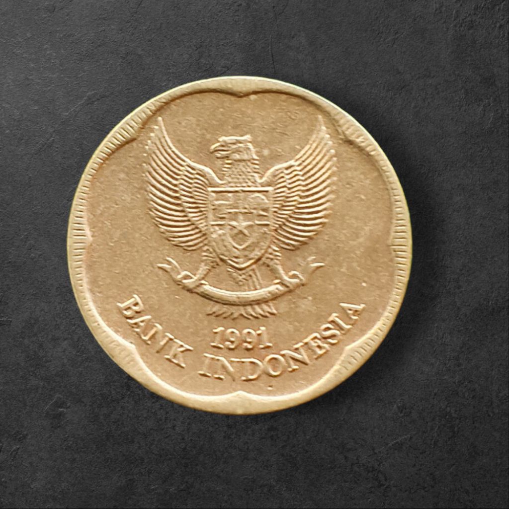 Koin Rp 500 tahun 1991