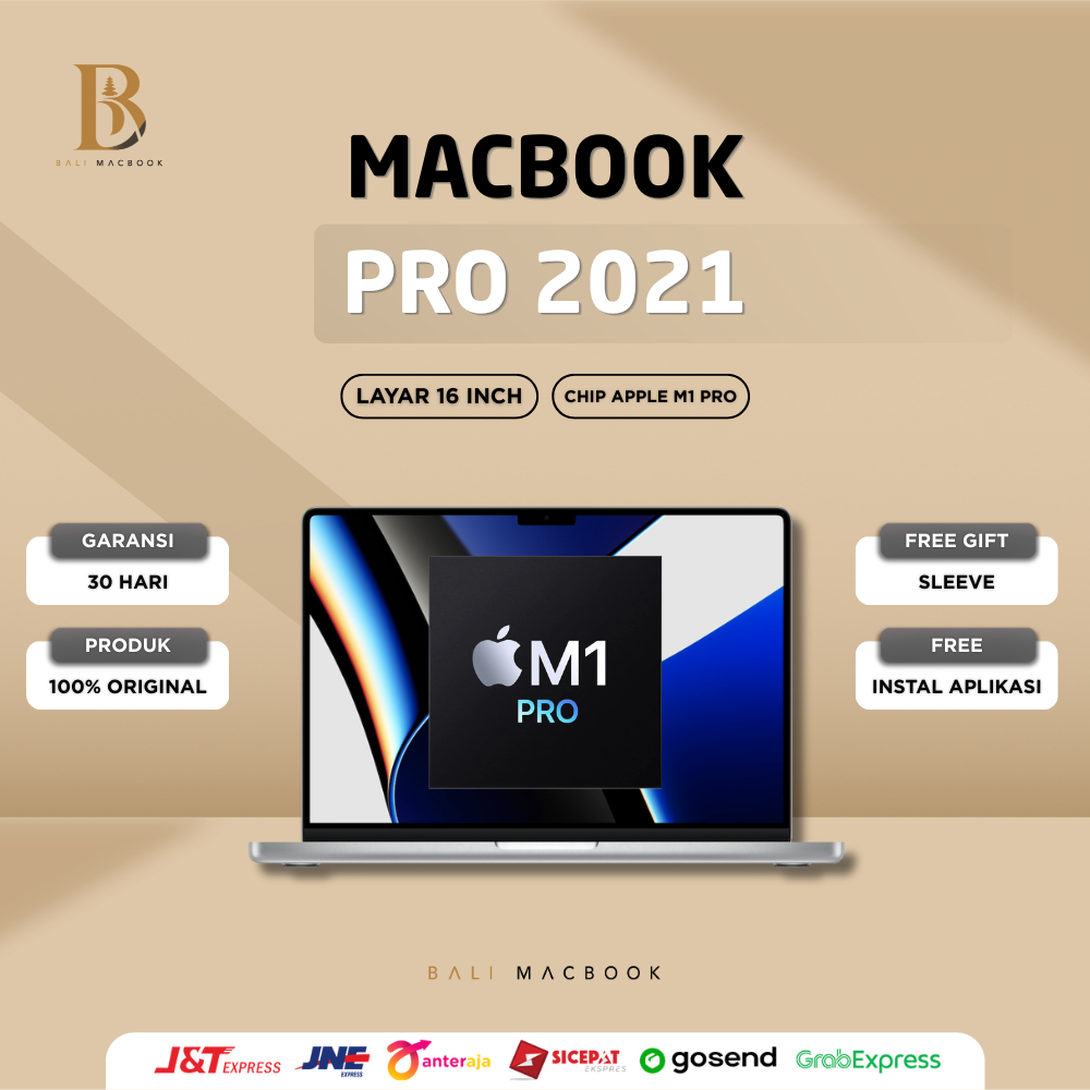 Macbook Pro 2021 16 inch | Chip M1 Pro | Ram 16GB |  SSD 512GB - 1TB | Second ORIGINAL