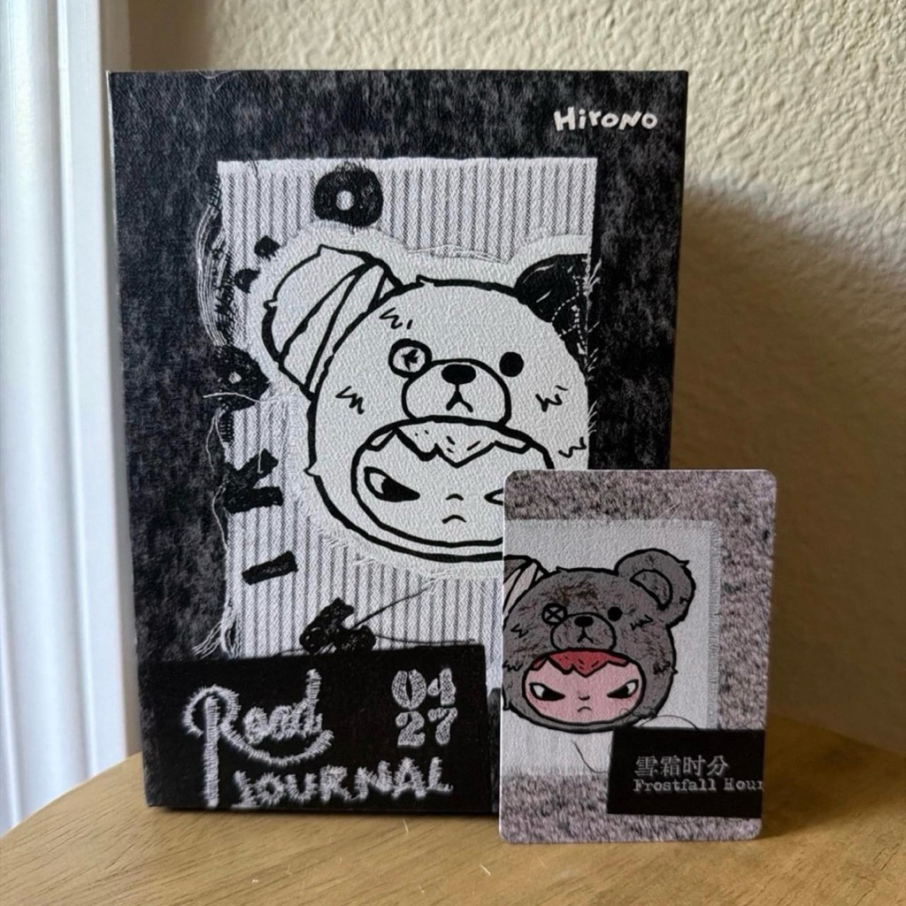 HIRONO ROAD JOURNAL POP MART SELECTED FROSTFALL HOUR