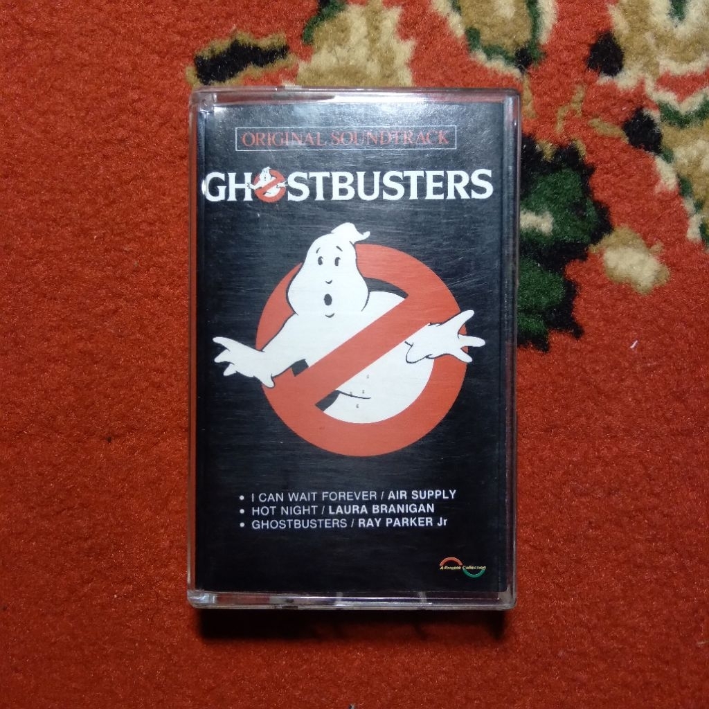 kaset pita soundtrack ghostbusters