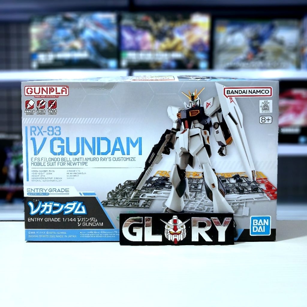 BANDAI ENTRY GRADE NU GUNDAM