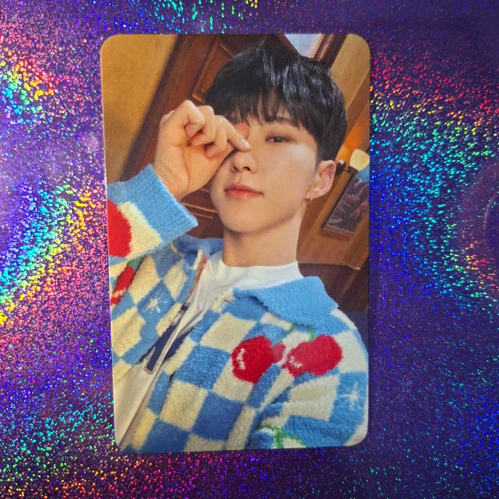 Photocard Seventeen Hoshi cherry BSS Second Wind