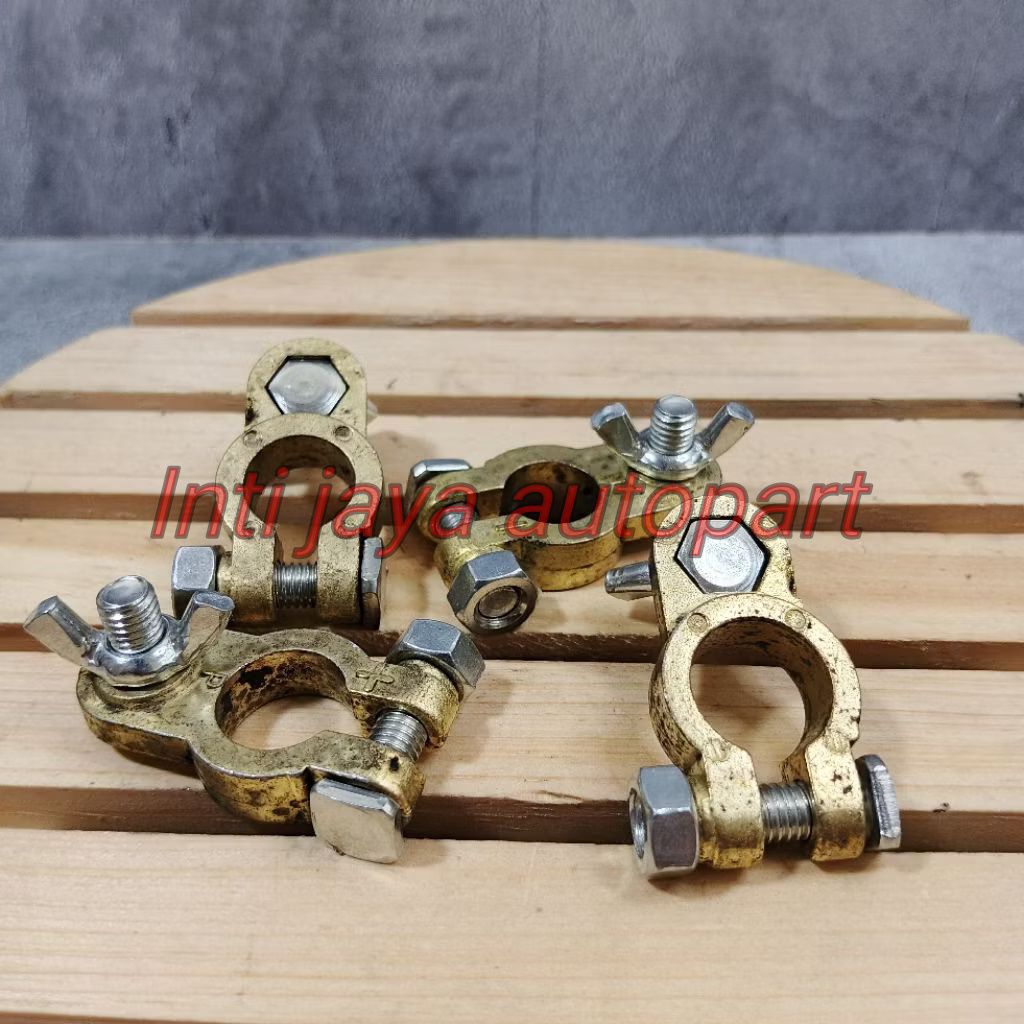 KEPLA AKI TERMINAL AKI CLEAM KLEM AKI ACCU KUNINGAN MOBIL NS40/NS60 KUNINGAN 2pc