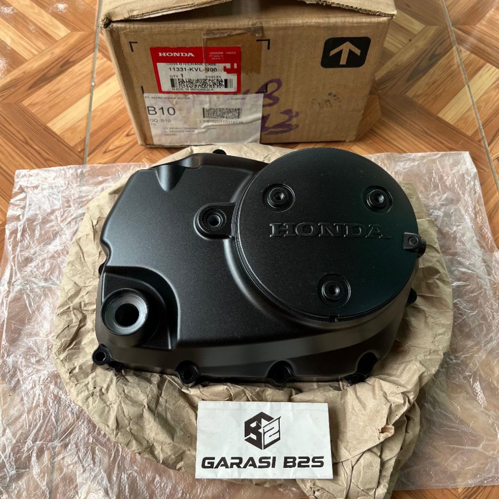 11331-KVL-N00 Cover R Crankcase Bak Kopling Kanan Supra X 125 Karbu Fi Injection 2007-2014 Original 