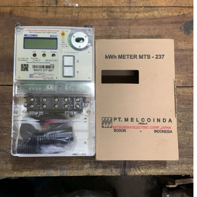 KWH Meter / Meter Listrik Pascabayar 1 Fasa 2 Kawat – MELCOINDA MTS-237 5(60)A