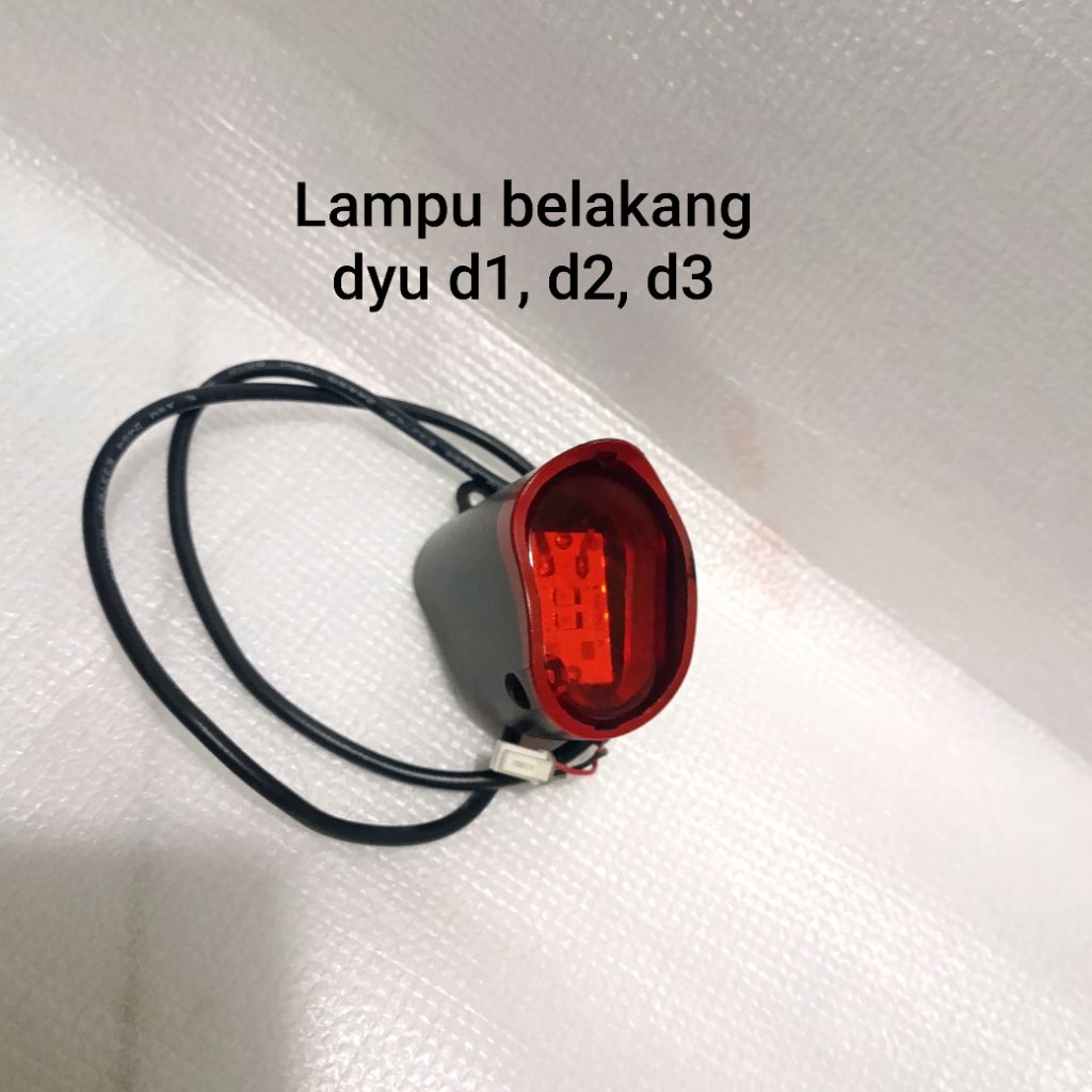 lampu belakang dyu d1 d2 d3 scooter sepeda listrik dyu stoplamp