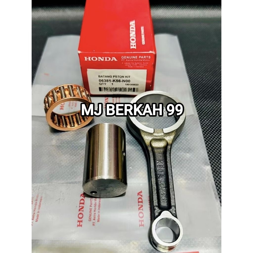 STANG SEHER K56 BATANG PISTON KIT HONDA CB150R Streetfire new (2015-2022) CBR150 K45 NEW LED (2016-2