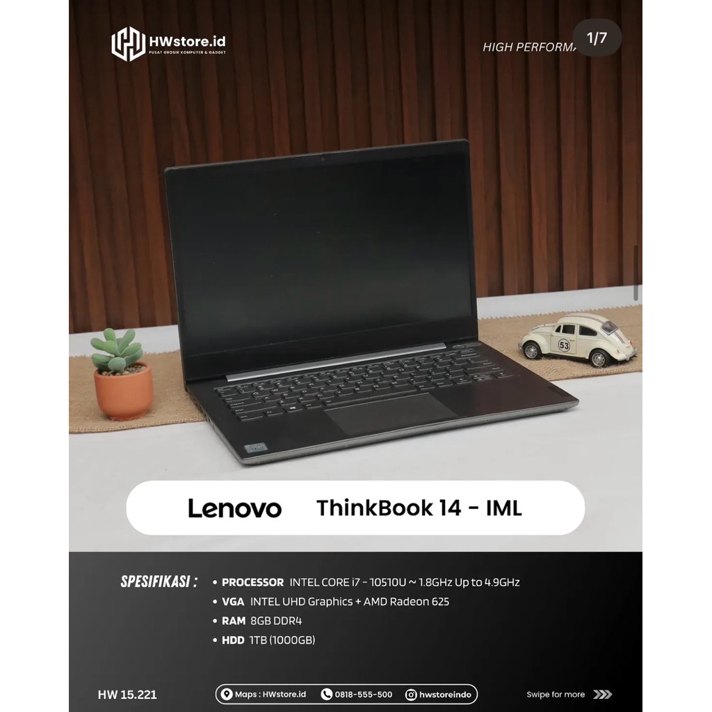 LENOVO ThinkBook 14 - IML