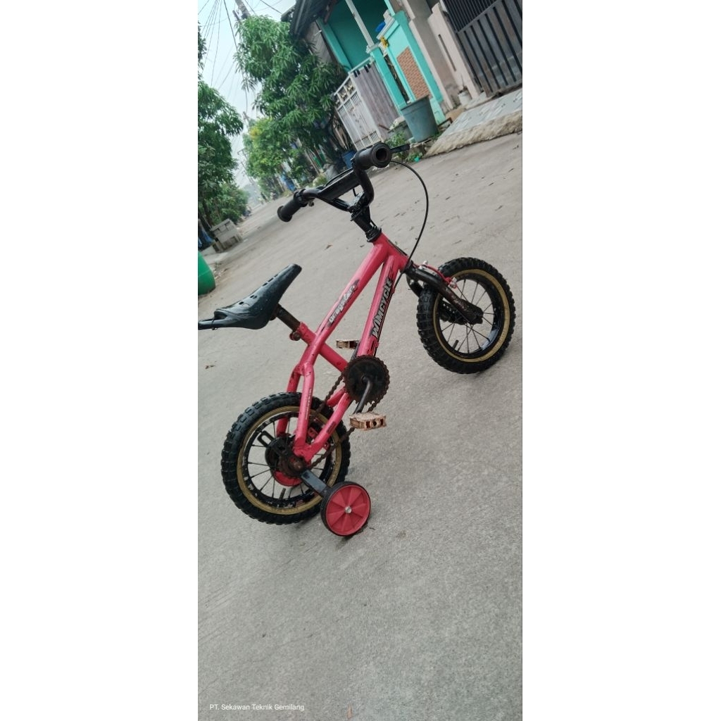 Sepeda BMX Ukuran 12 Merk Wimcycle Asli Bekas