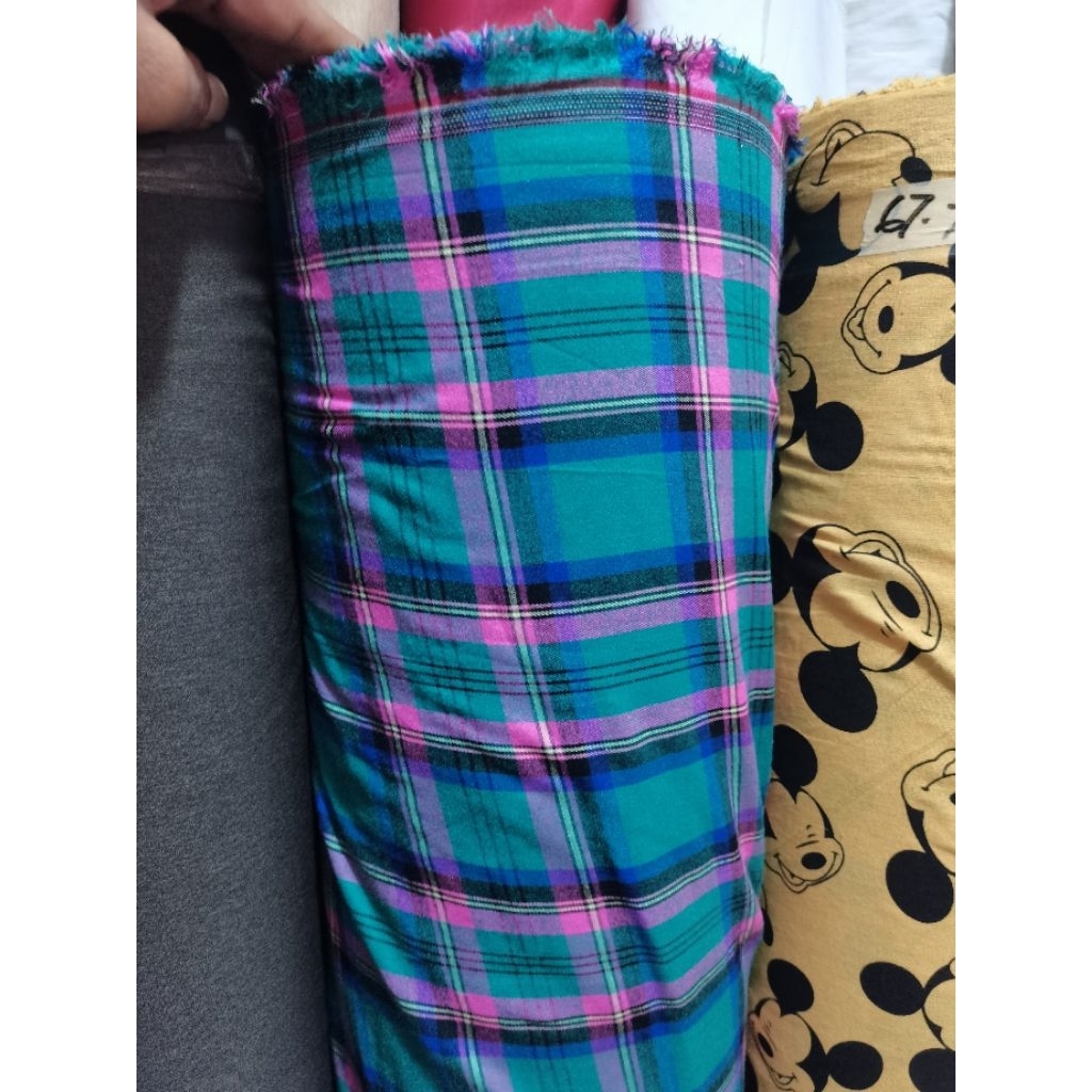 KAIN PLANEL KATUN MOTIF KOTAK2