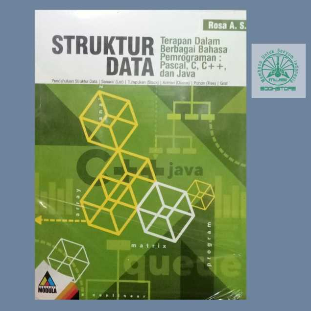 Buku Struktur Data Terapan dalam Berbagai Bahasa Pemrograman Pascal C C++ & Java - Informatika ORI