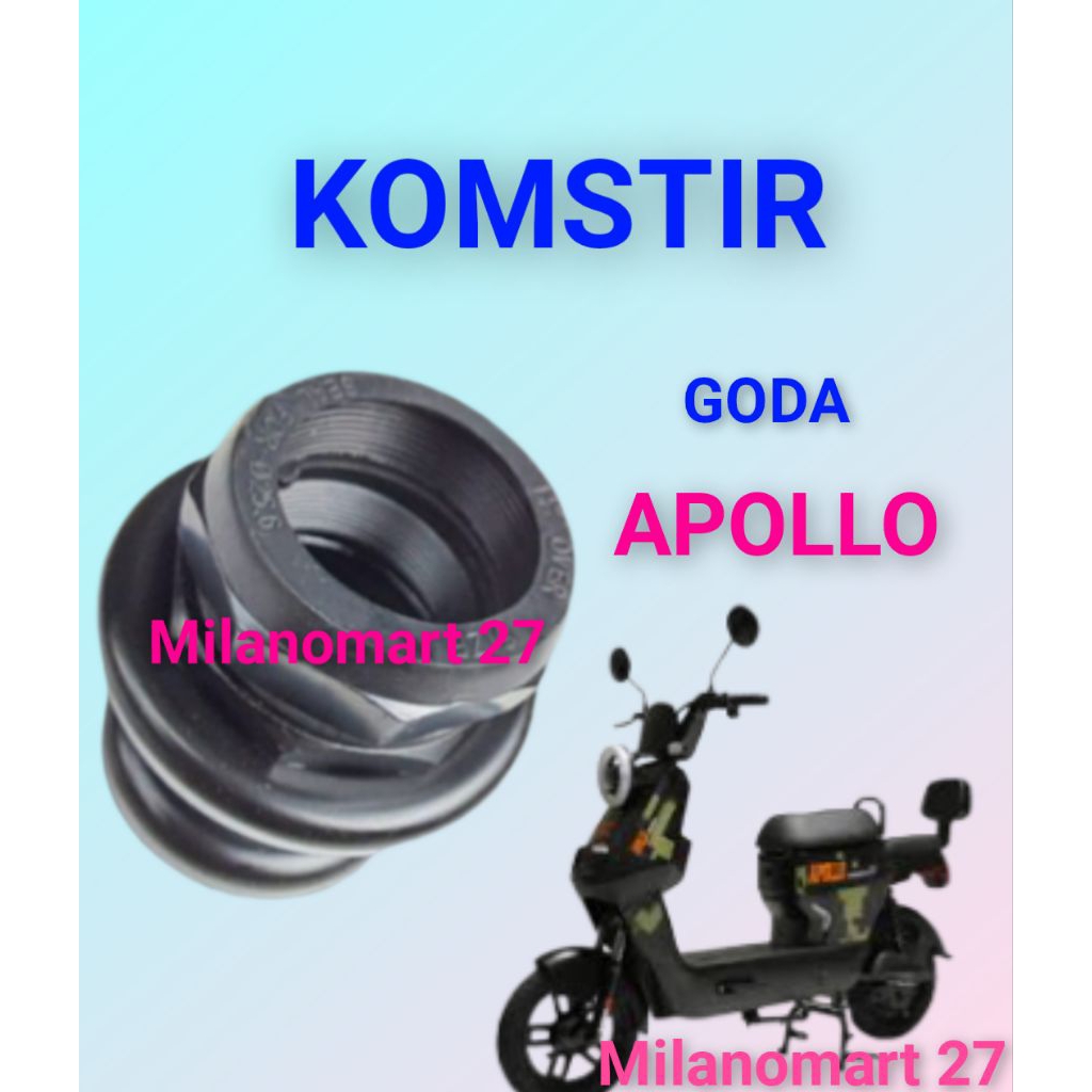 komstir sepeda listrik goda apollo kones headset komfork sepeda listrik goda apolo
