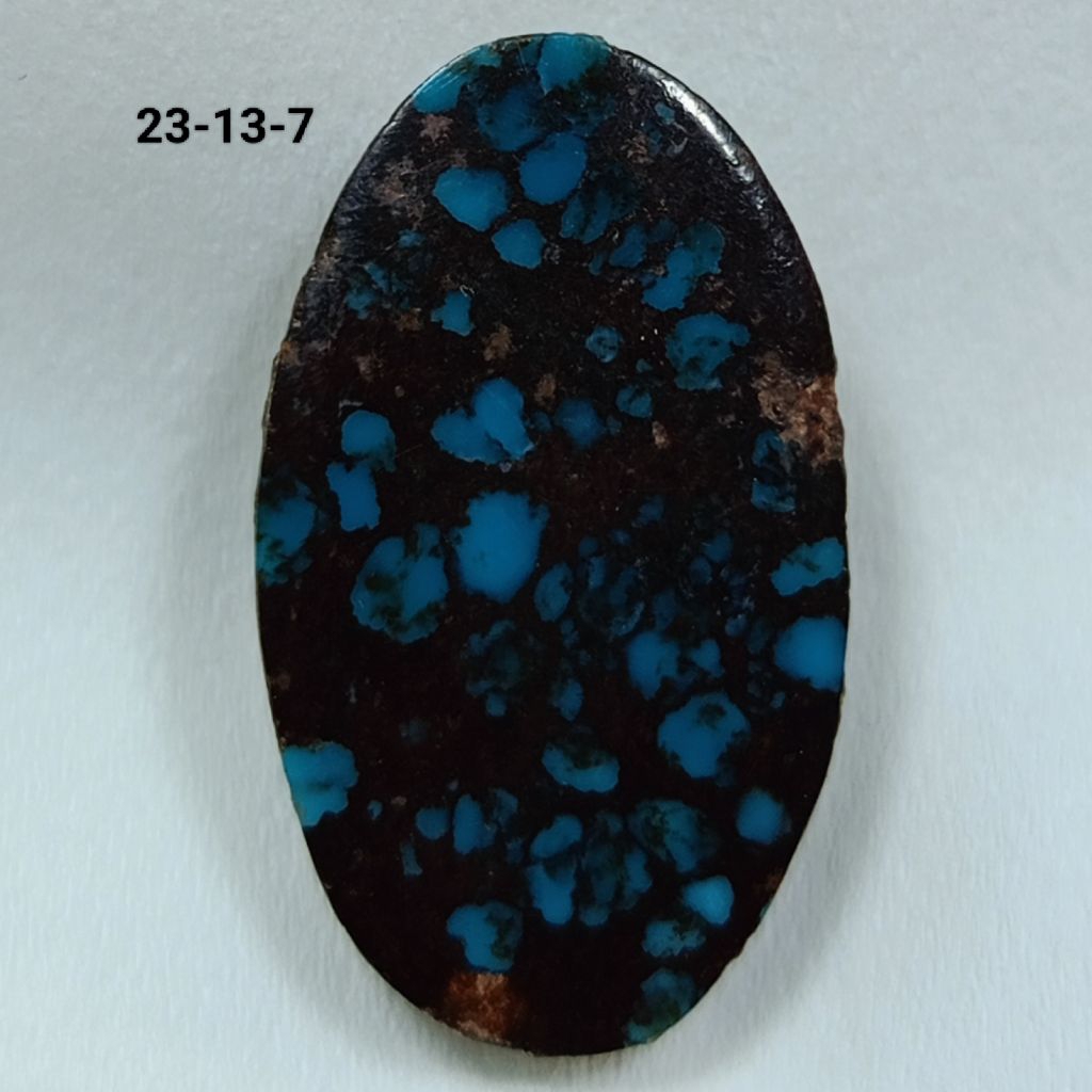 NATURAL PIRUS PERSIA BIRU ROYAL SERAT HITAM