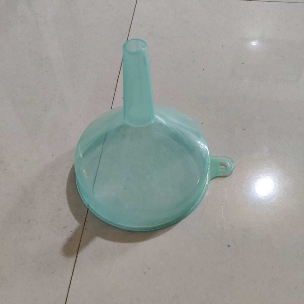Corong Air Plastik Transparan Ukuran L Diameter 13 cm / Torong Minyak Serbaguna