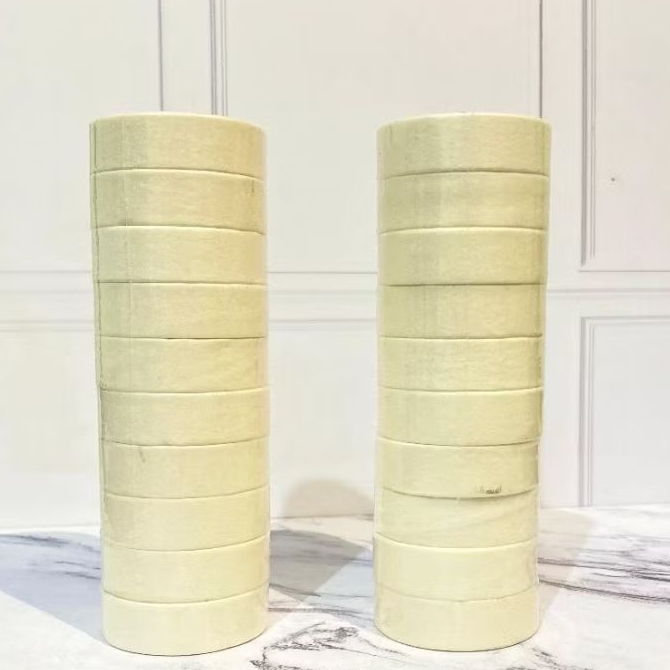 High Quality | Masking Tape 14mm x 2m | Lakban Kertas | Isolasi Selotip Kertas | Masking Tape Murah 