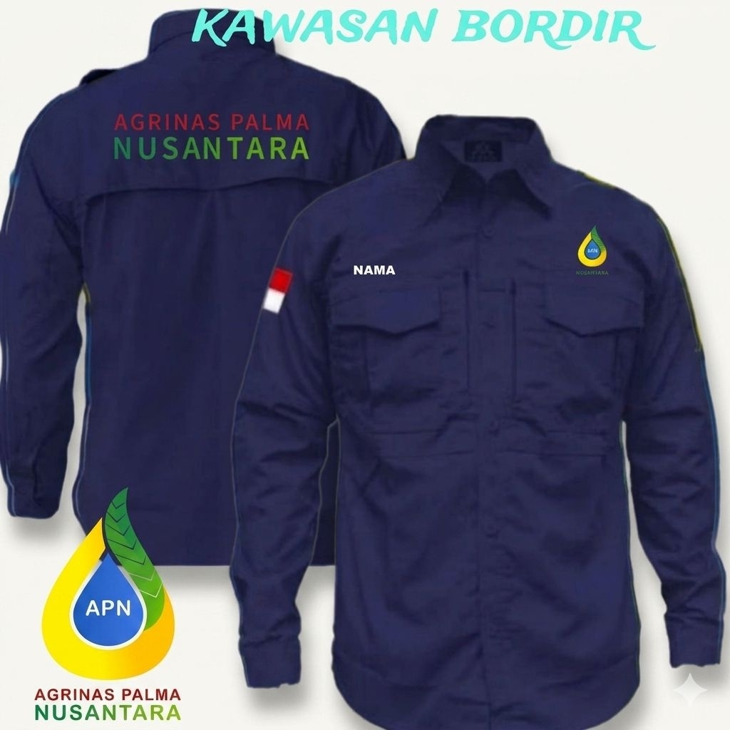 Terbaru kemeja tactical APN agrinas Palma Nusantara Seragam APN agrinas baju APN agrinas pdh APN agr