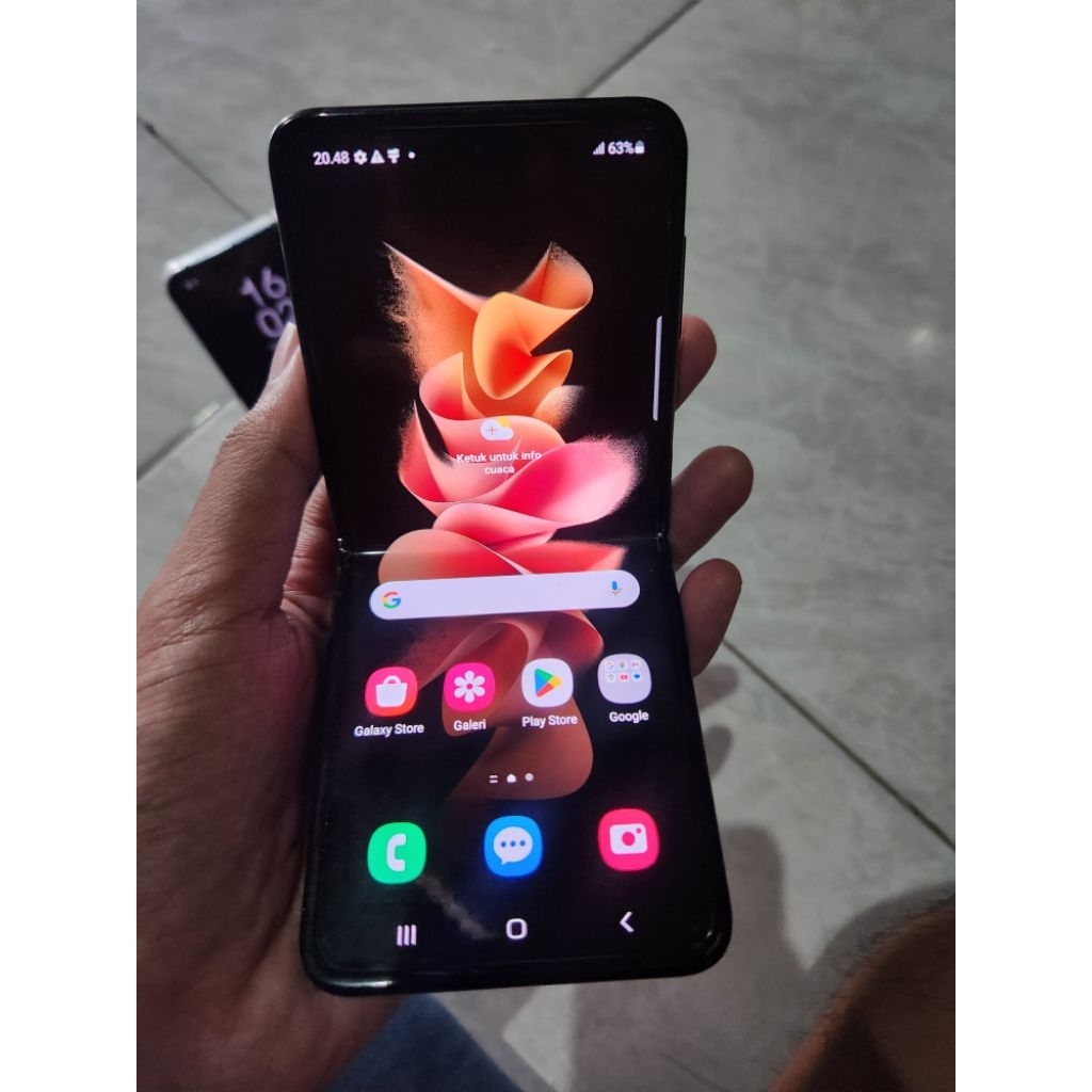 samsung z flip 3 minus noda aod 8/128