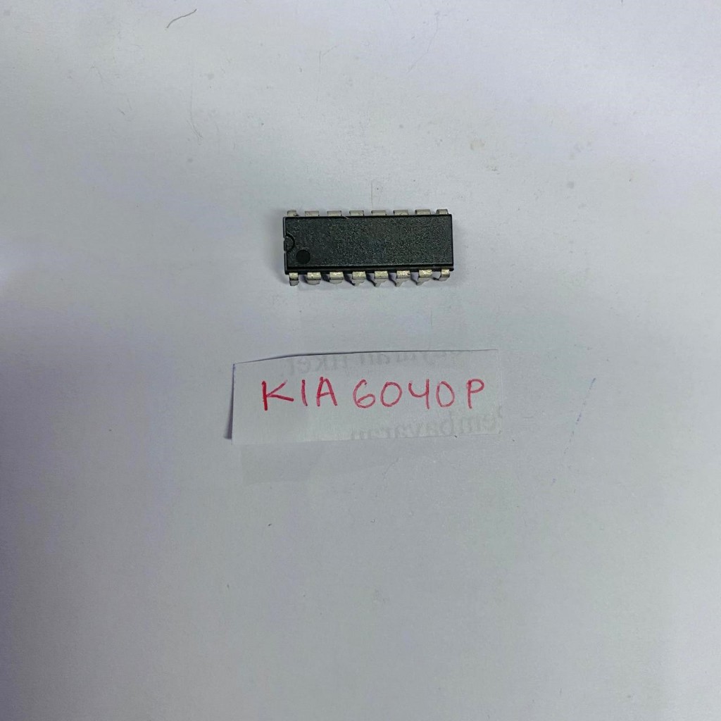 IC KIA6040P / TA7613AP / TA7658AP / LA7011 / LA4183 / TC9154AP / KA2101 / LA7800 / TDA1083 / UTC1353
