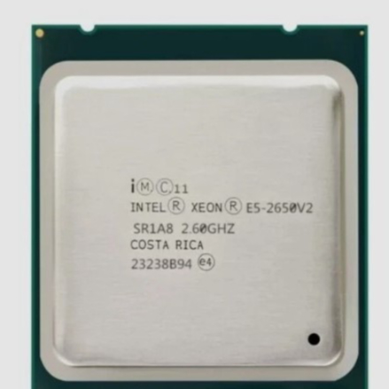 Intel Xeon E5-2650 V2 E5-2650V2 2.6GHz 20MB 4000MHz LGA2011 CPU Processor SR1A8, SEKEN NORMAL, SEKEN