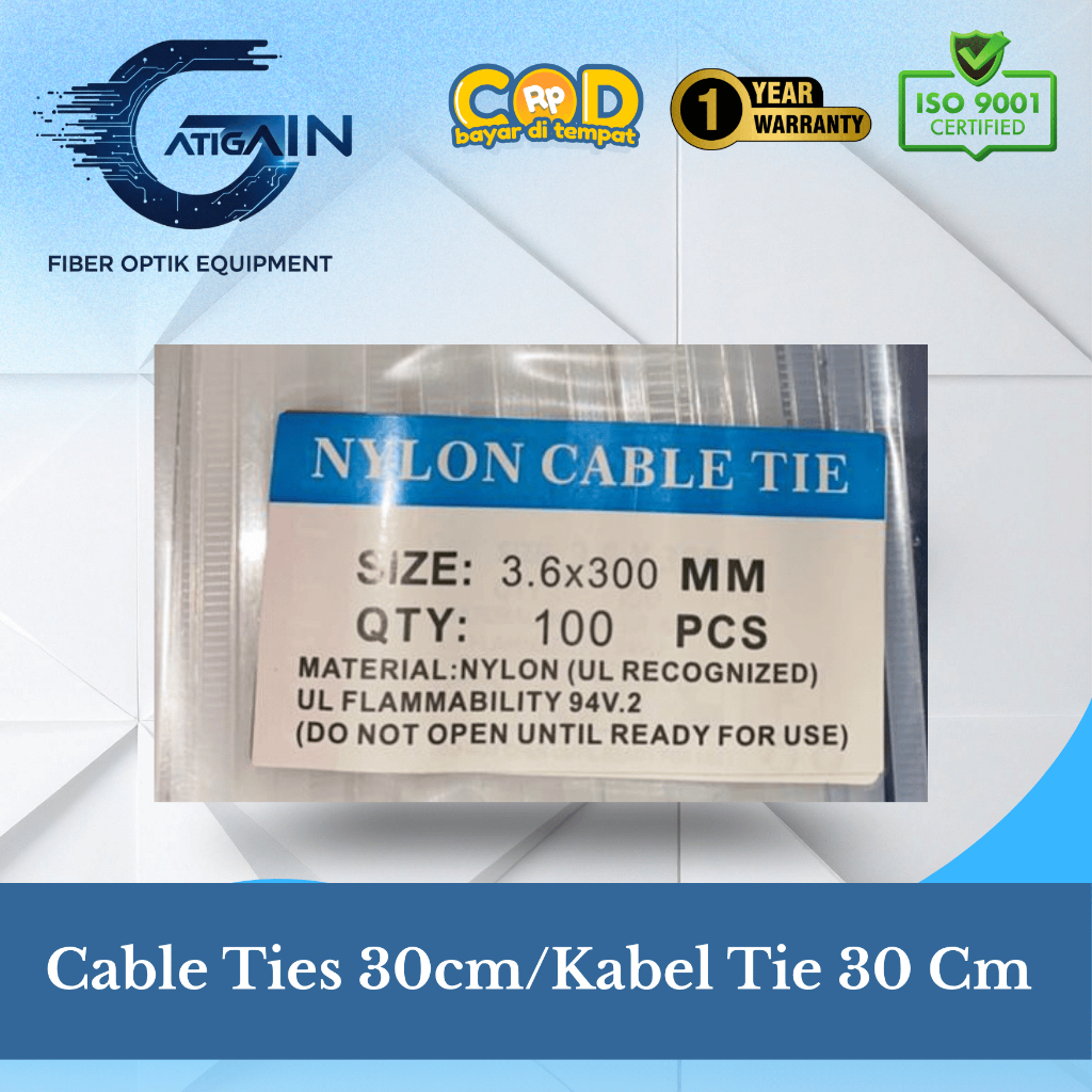 Kabel Ties / Cable Ties/ Kabel Tis 3,6 x 300