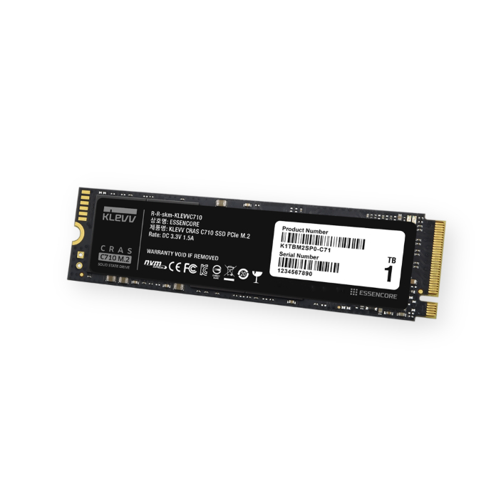 klevv ssd cras c710 1tb m.2 gen