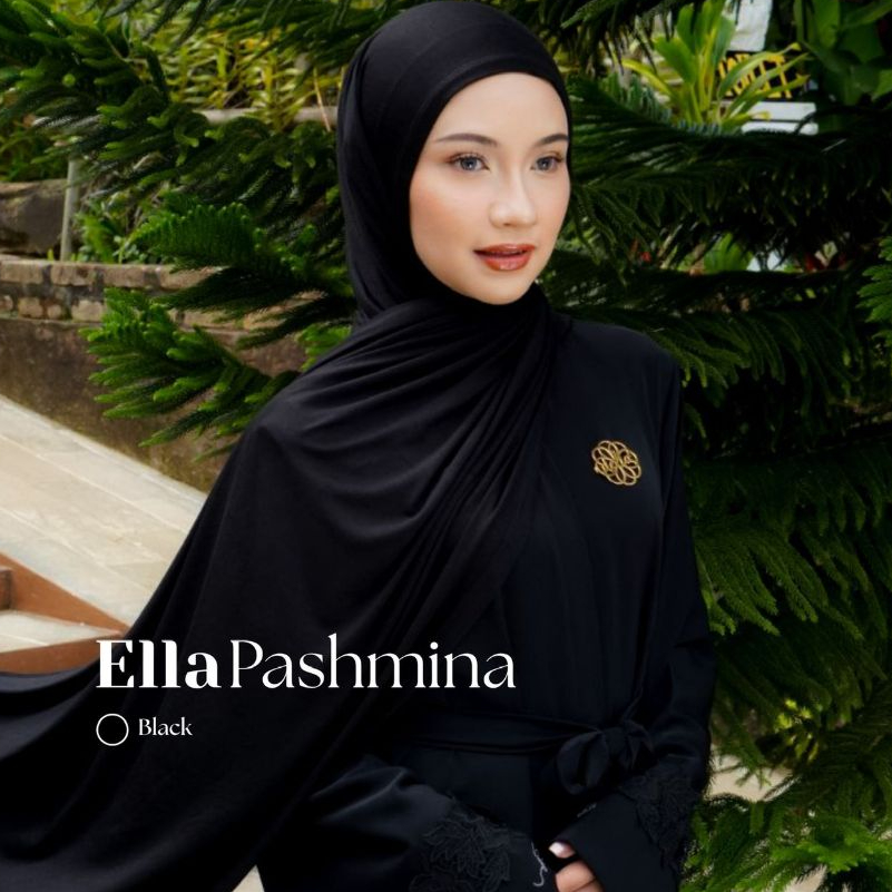 Delia Hijab - Ella Pashmina Jilbab Pashmina Elegan Kekinian