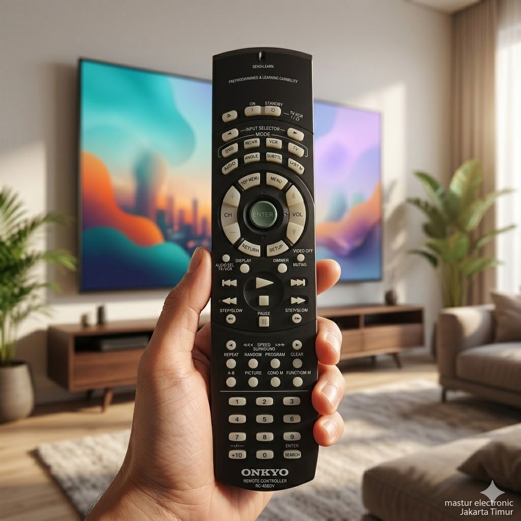 REMOTE REMOT DVD HOME THEATER ONKYO RC-498DV ORIGINAL ASLI