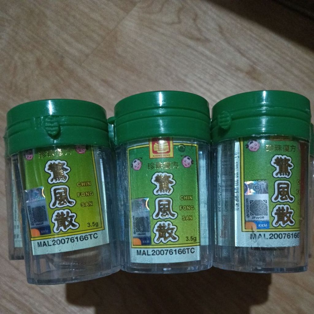 Serbuk Herbal untuk Bayi - Membantu Meredakan Flu dan Demam
