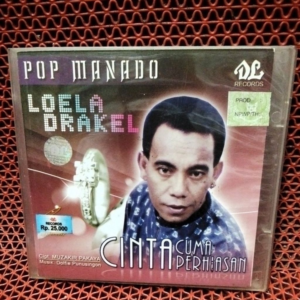 VCD POP MANADO LOELA DRAKEL 100% ORIGINAL BARU