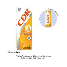 CDR Effervescent Orange 10 Tablet untuk Kalsium Tulang