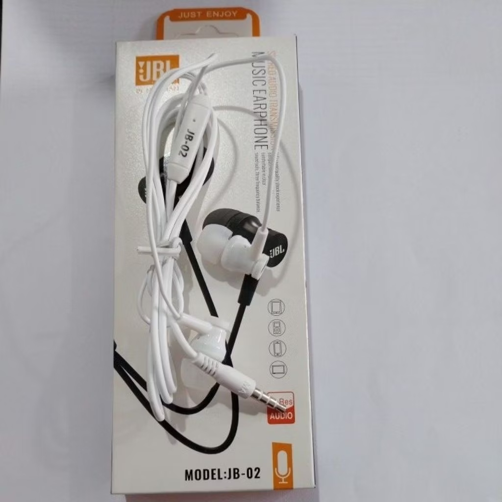 JB02 Headset Earphone JB-02 Headset Handsfree Headphone