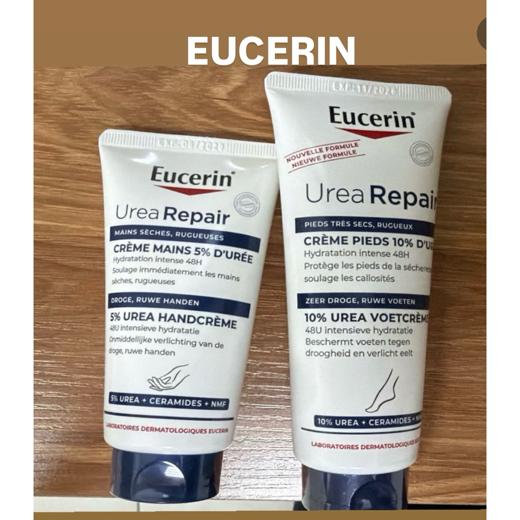 EUCERIN 5% UREA HANDCREME / 10% UREA VOETCREME