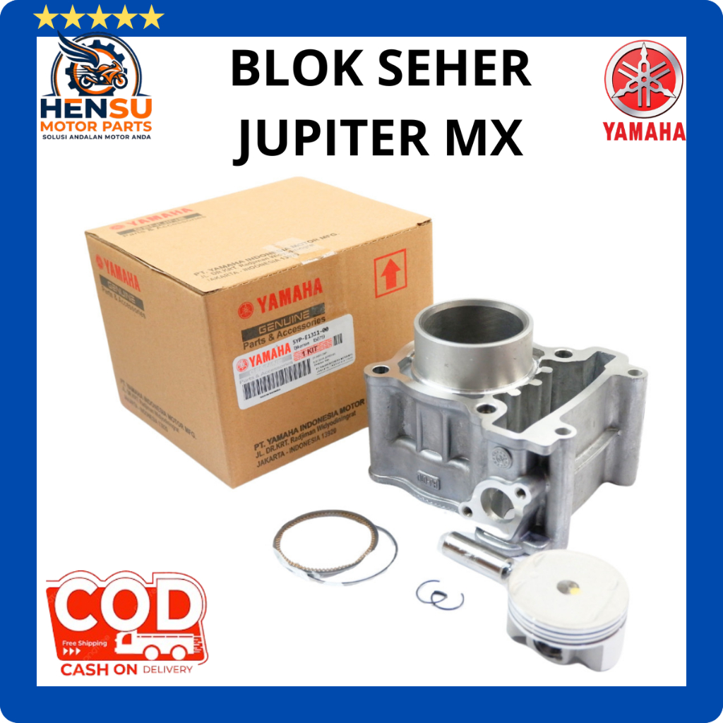 Blok Seher jupiter mx 135 new - blok Mesin jupiter mx old  5YP - Blok Cylinder Yamaha