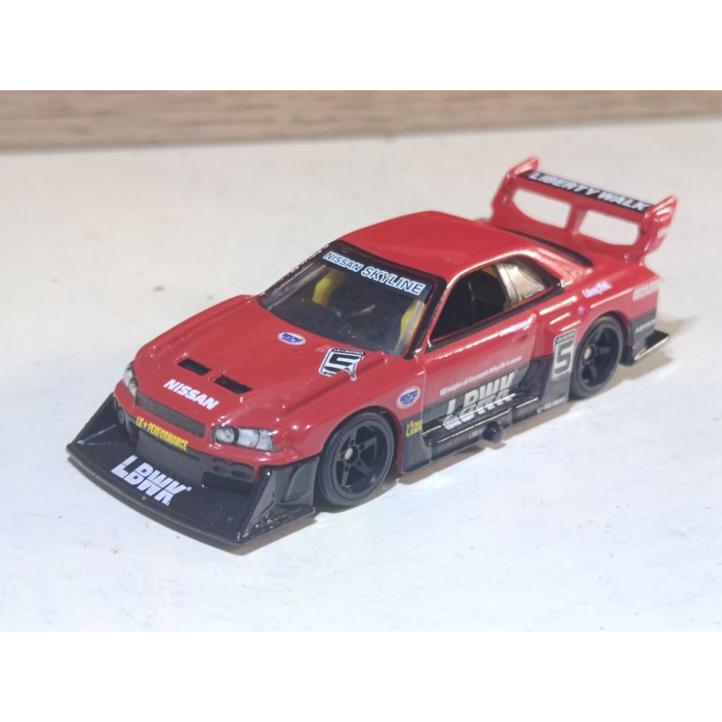 hotwheels premium loose nissan skyline r34 super silhouette