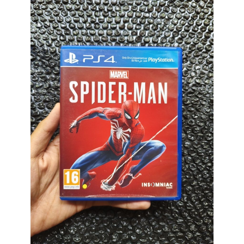 BD Kaset Ps4 Marvel Spiderman