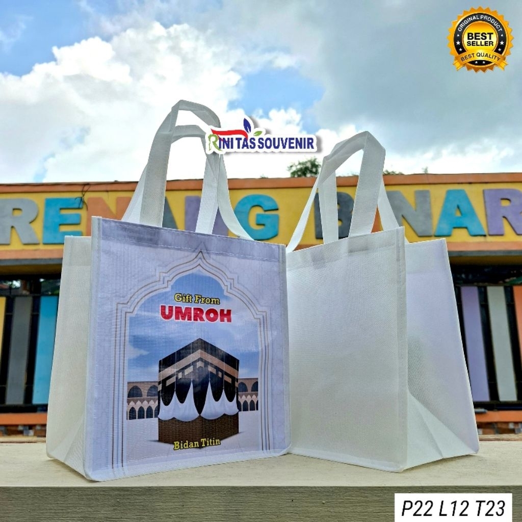 TAS HAJI/UMROH CUSTOM DESAIN TAS OLEH OLEH HAJI/UMROH