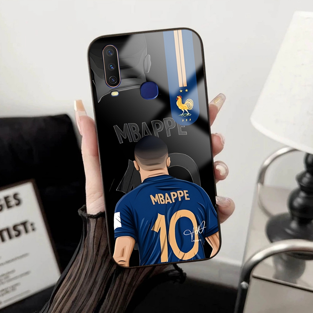Softcase Glass Kaca For Vivo Y12 Terbaru - Case Pelindung Handphone Vivo Y12 - Casing Hp Vivo Terbar