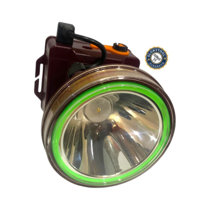 Senter Kepala Selam 50 Meter 10 Watt Lampu Warna Kuning Procyon