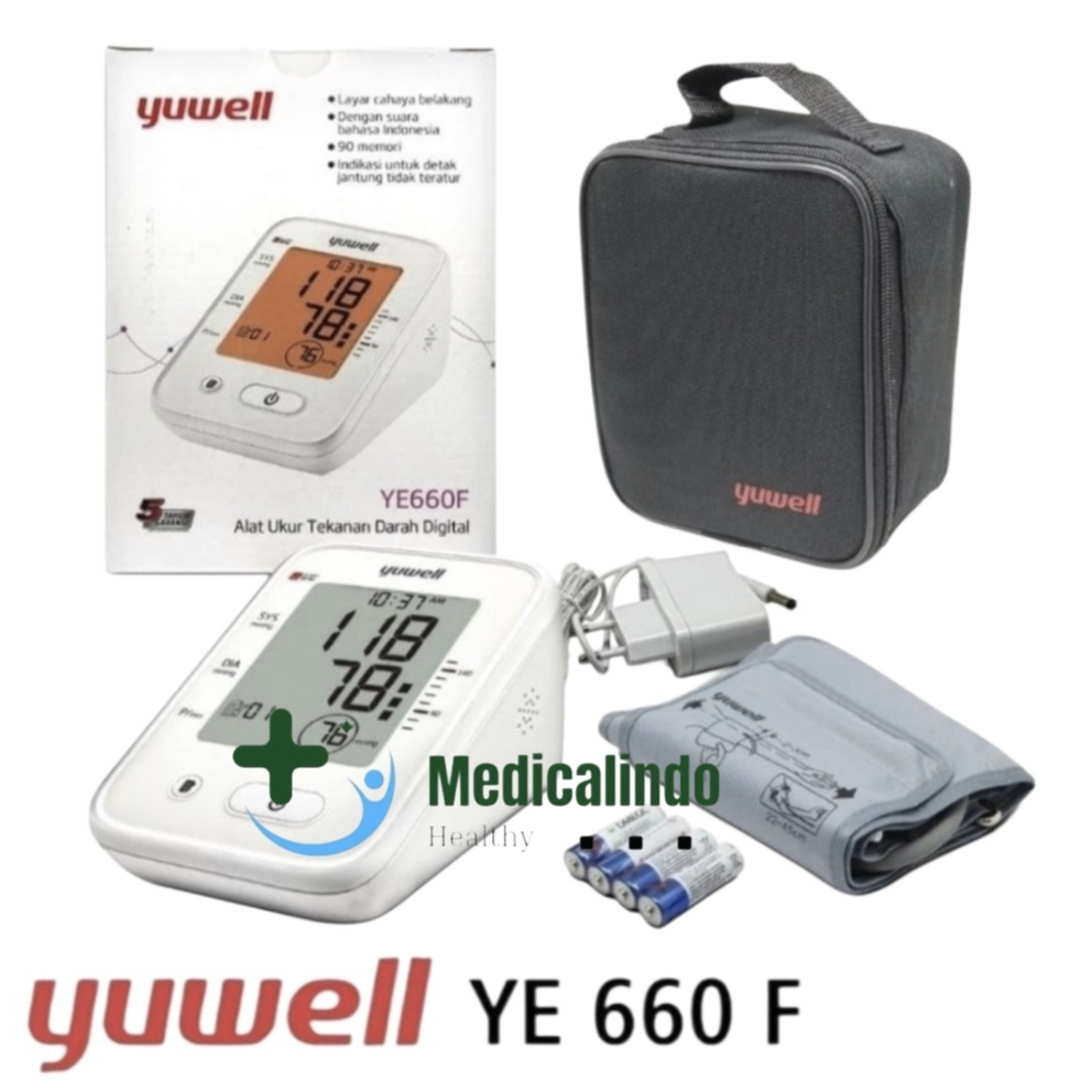 Tensimeter Digital Yuwell YE 660F Tensi Digital