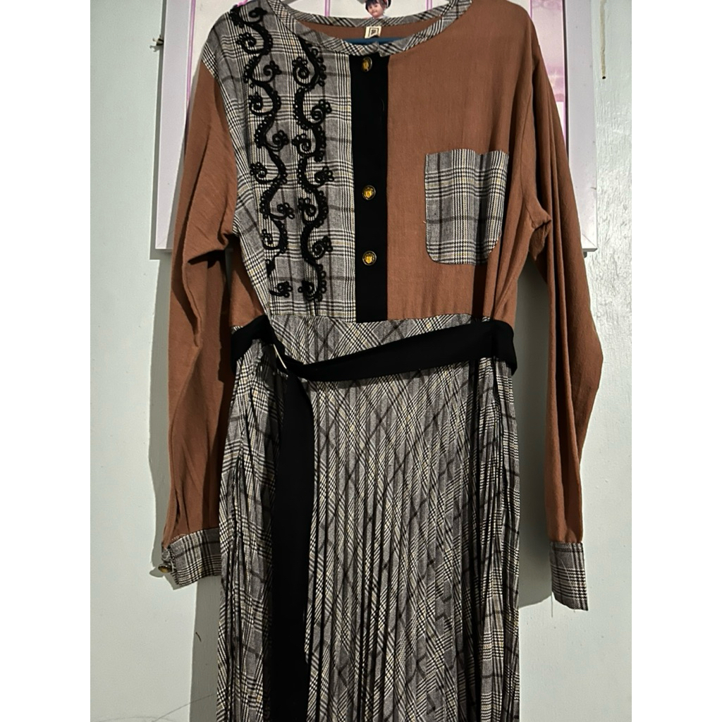 Gamis plisket unicie