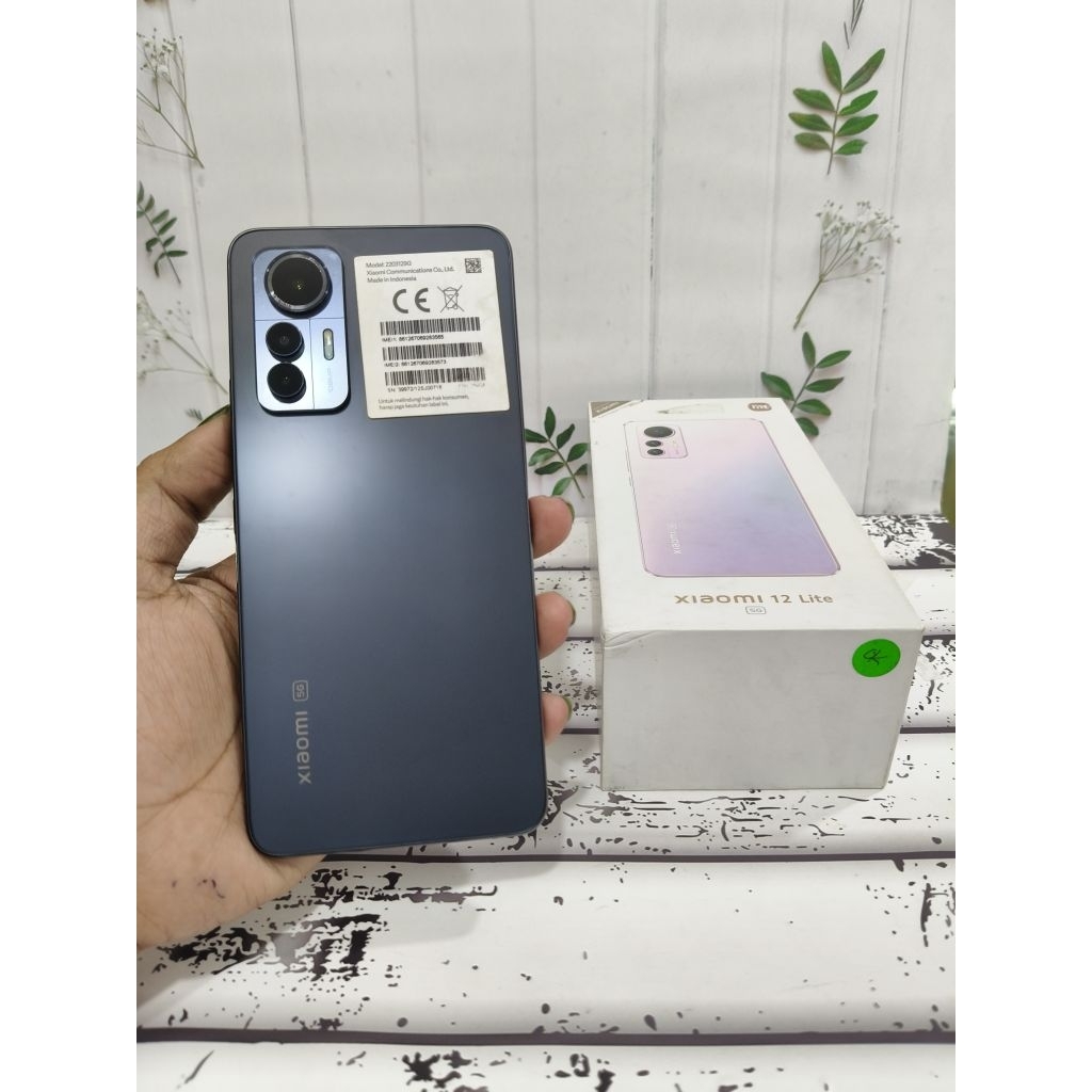 XIAOMI MI 12 LITE 5G RAM 8/256 GARANSI RESMI HANDPHONE BEKAS TERMURAH