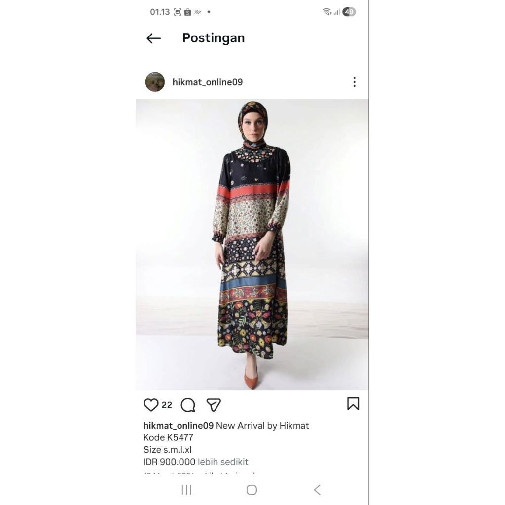 HIKMAT preloved sz S