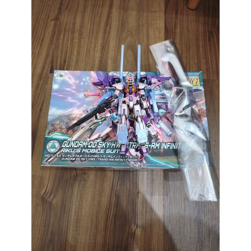 Gundam Bandai HG 00 Sky HWS Bekas/Second